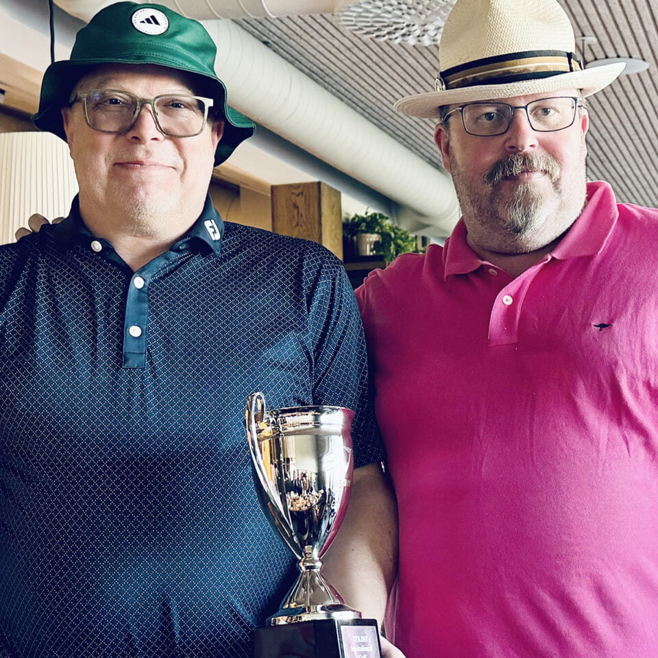 Jimmy Ersson – historisk vinnare av Tekints första golfmästerskap