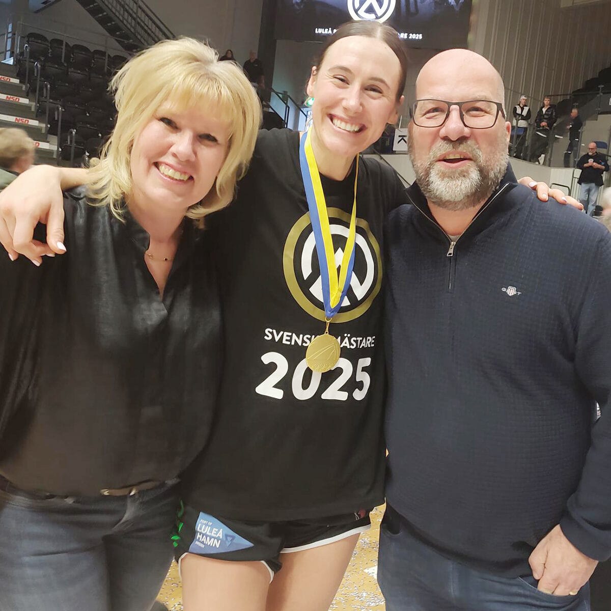 Jenny och Stefan Jansson,Tekint och MehrynKraker, LuleåBasket